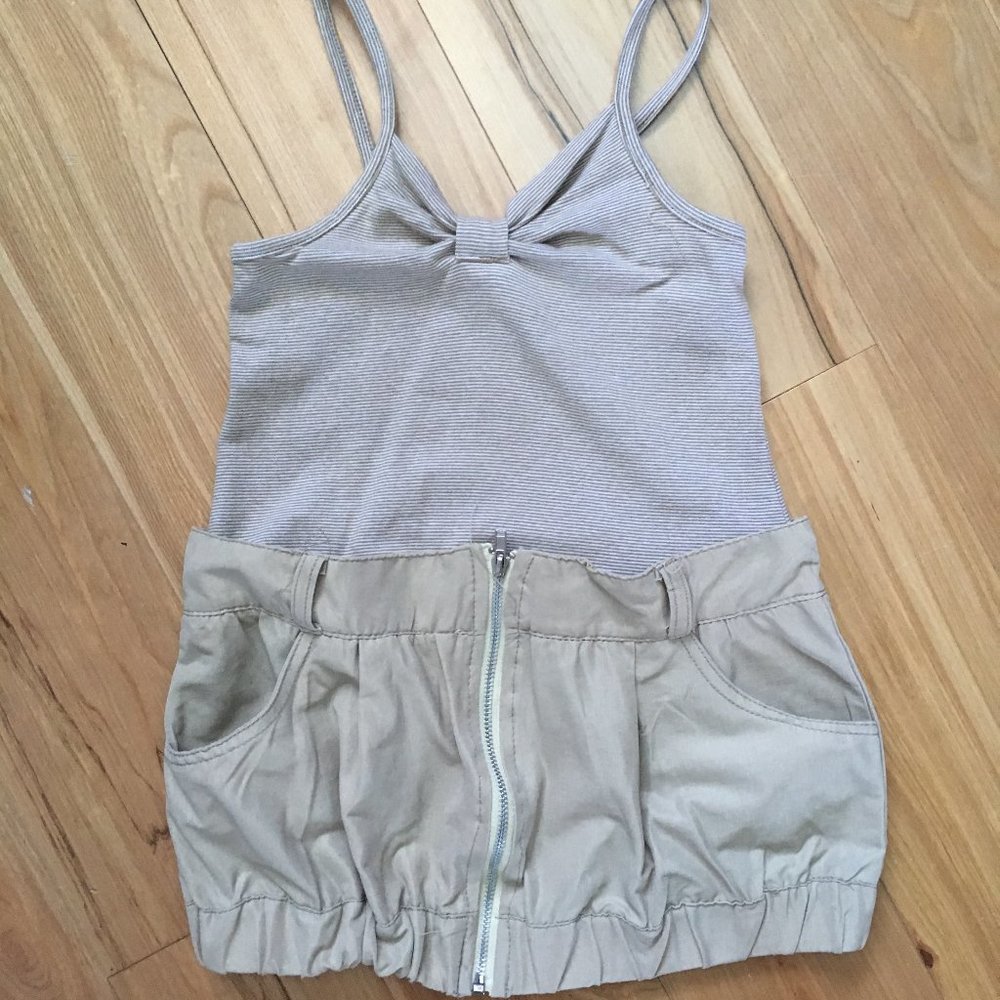 3/$20* Korean fashion 3T unique one-piece - skirt is attached!